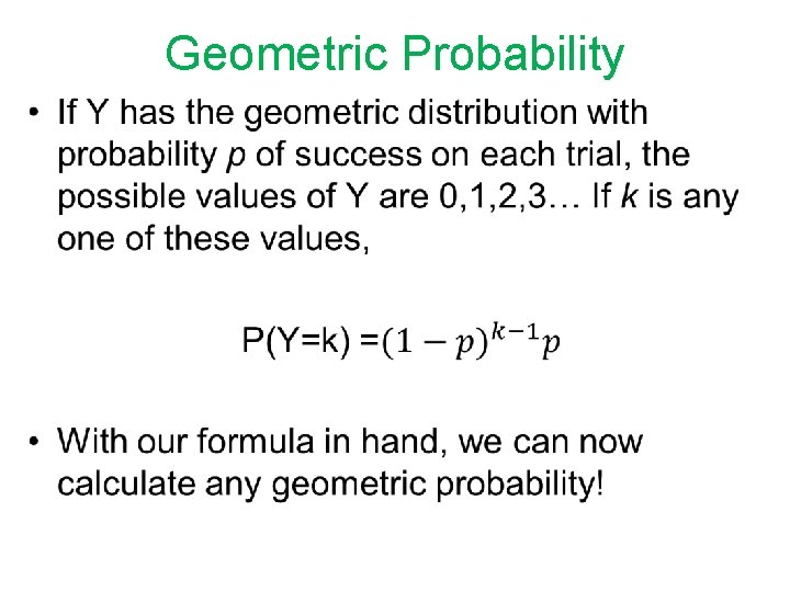 Geometric Probability • 