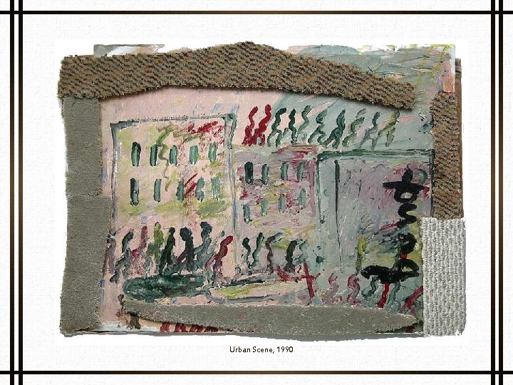 Urban Scene, 1990 