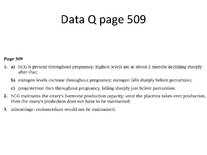 Data Q page 509 