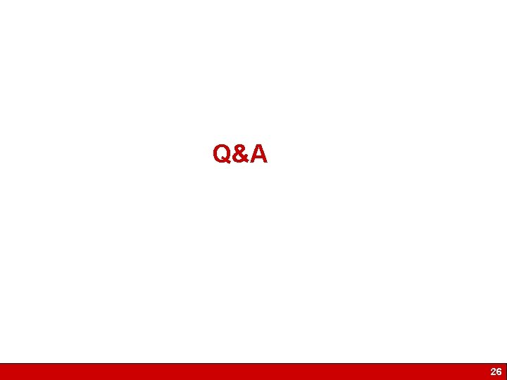 Q&A 26 