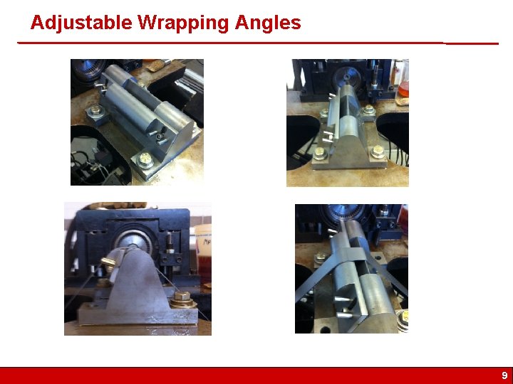 Adjustable Wrapping Angles 9 
