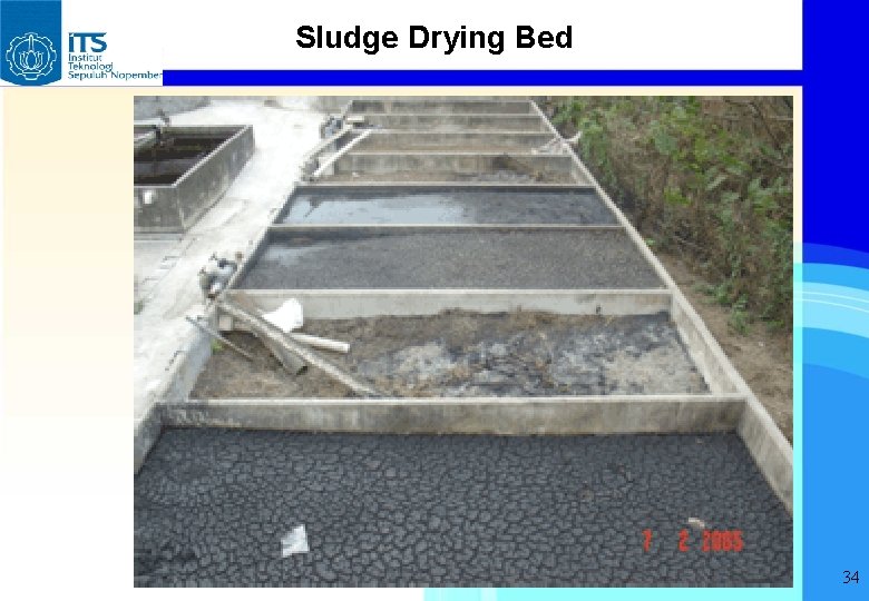 Sludge Drying Bed 34 