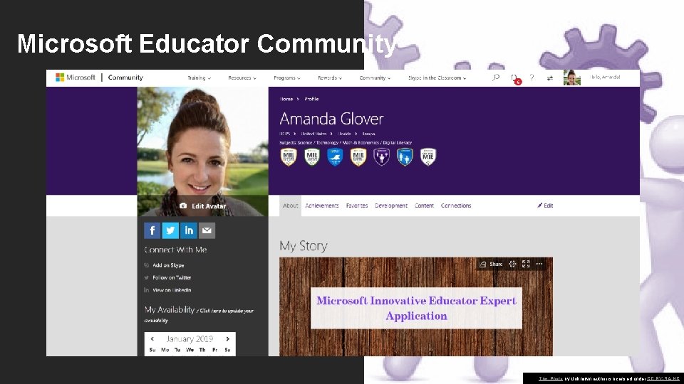Microsoft Educator Community This Photo by Unknown author is licensed under CC BY-SA-NC. 