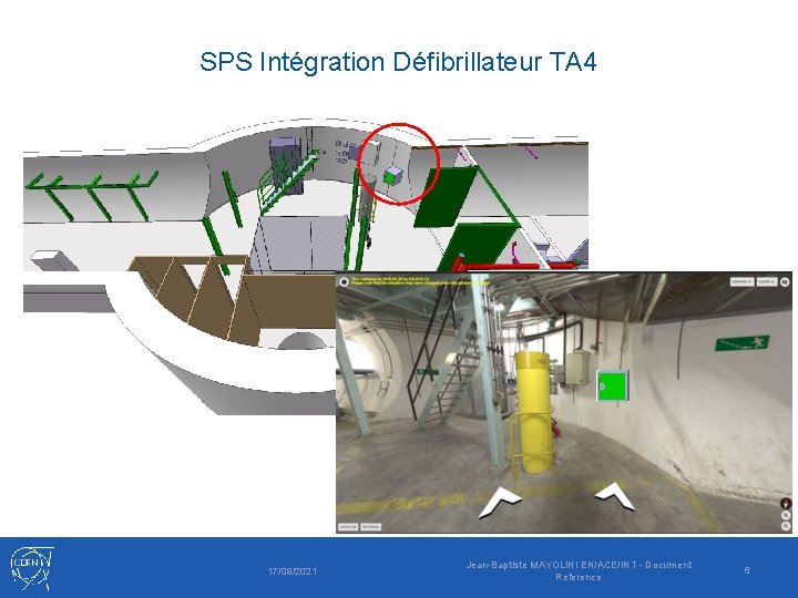 SPS Intégration Défibrillateur TA 4 17/09/2021 Jean-Baptiste MAYOLINI EN/ACE/INT - Document Reference 6 