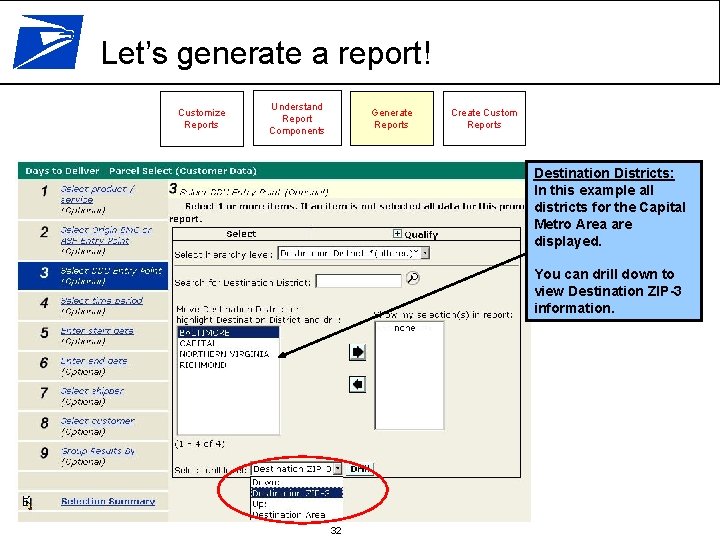 Let’s generate a report! Customize Reports Understand Report Components Generate Reports Create Custom Reports