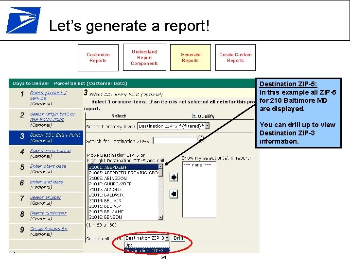 Let’s generate a report! Customize Reports Understand Report Components Generate Reports Create Custom Reports