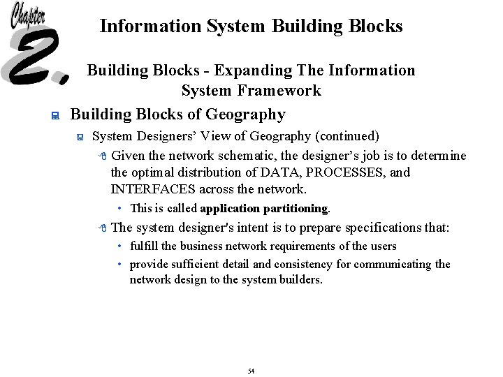 Information System Building Blocks : Building Blocks - Expanding The Information System Framework Building