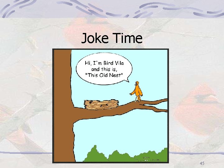 Joke Time 45 