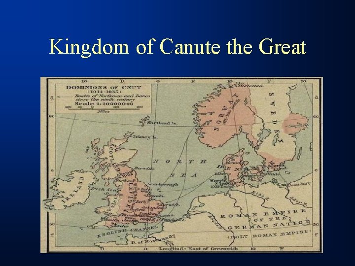 Kingdom of Canute the Great 