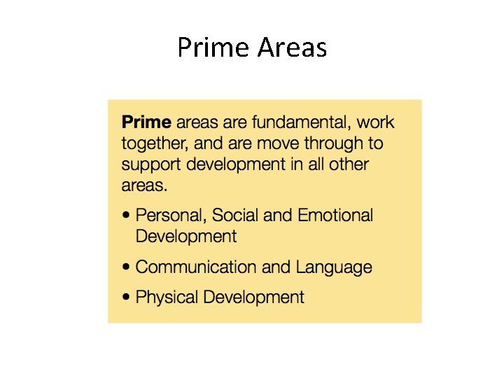 Prime Areas 