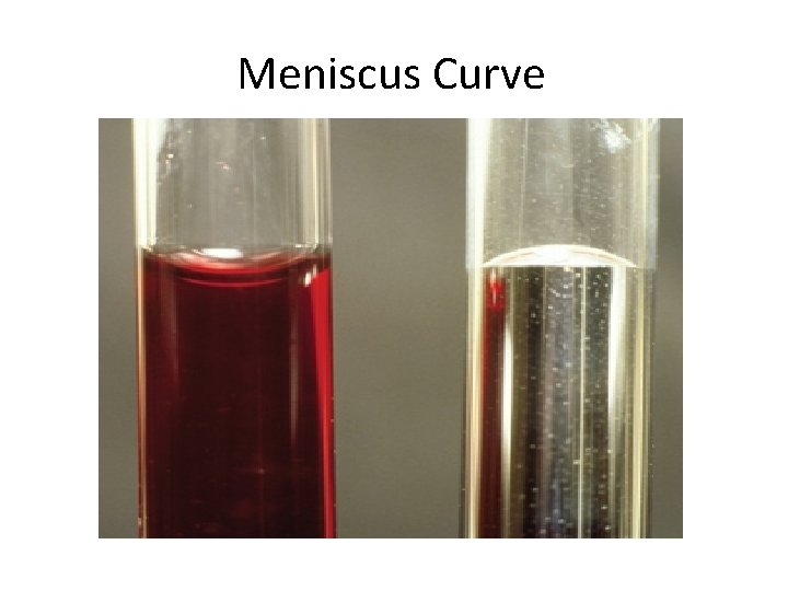 Meniscus Curve 