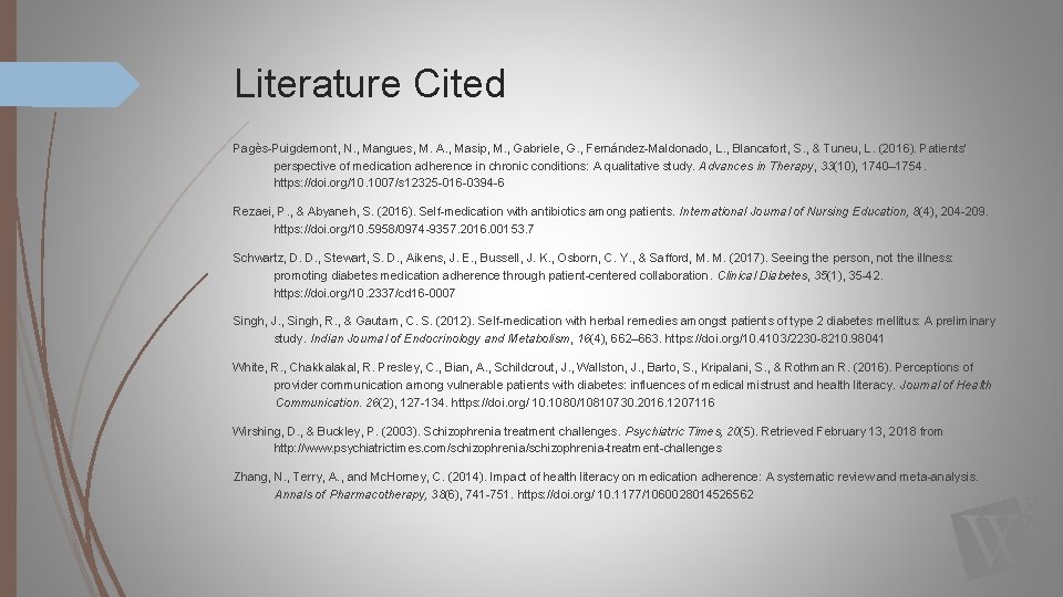 Literature Cited Pagès-Puigdemont, N. , Mangues, M. A. , Masip, M. , Gabriele, G.