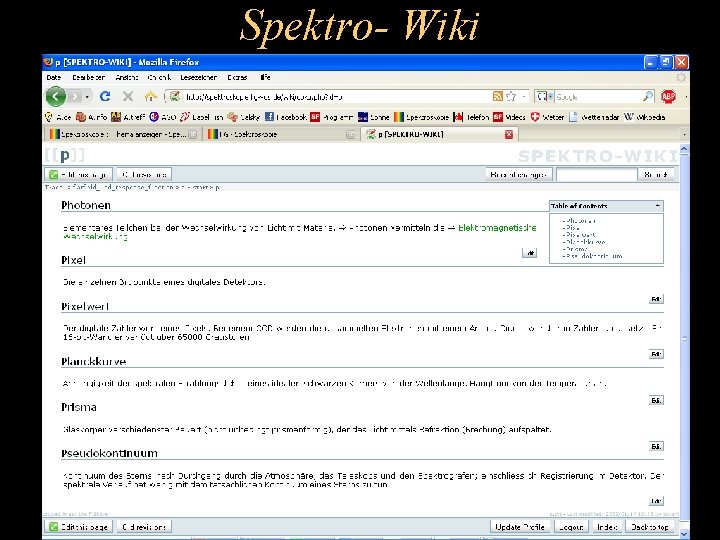 Spektro- Wiki 