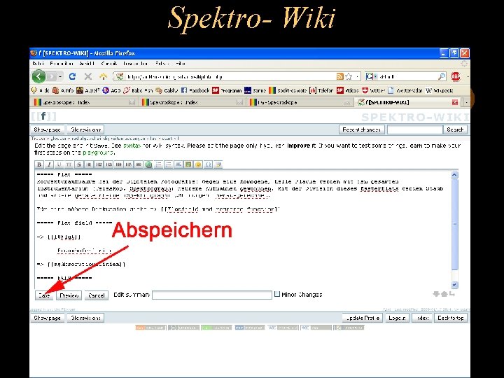 Spektro- Wiki 