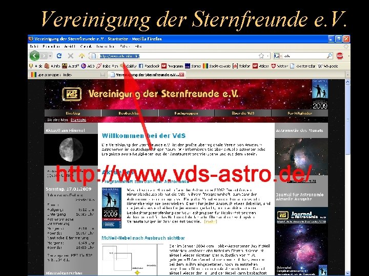 Vereinigung der Sternfreunde e. V. 