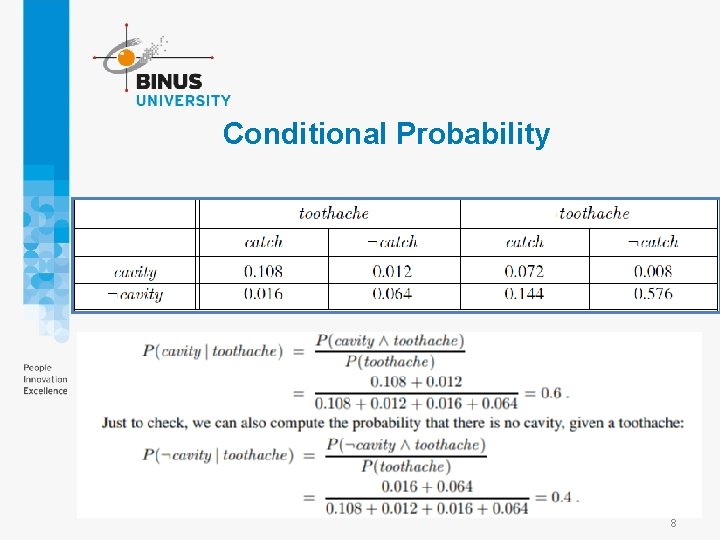 Conditional Probability 8 