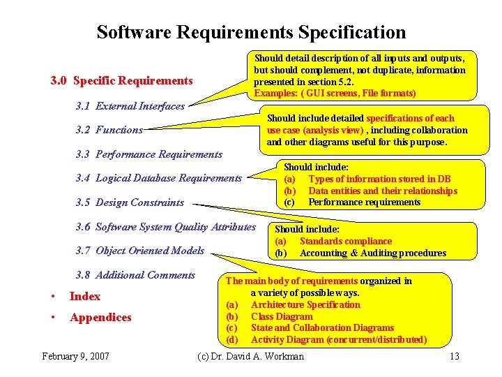 Software Requirements Specification Should detail description of all inputs and outputs, but should complement, Software Requirements Specification Should detail description of all inputs and outputs, but should complement,