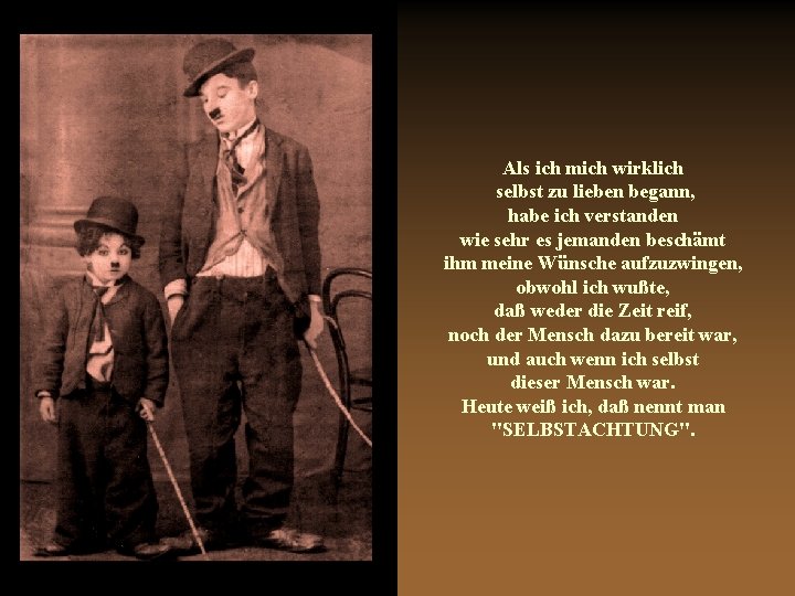 . צמצמנו את הערכים - הכפלנו את רכושנו אבל Als ich mich wirklich selbst