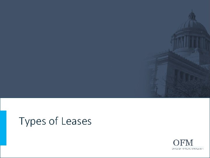 Types of Leases 