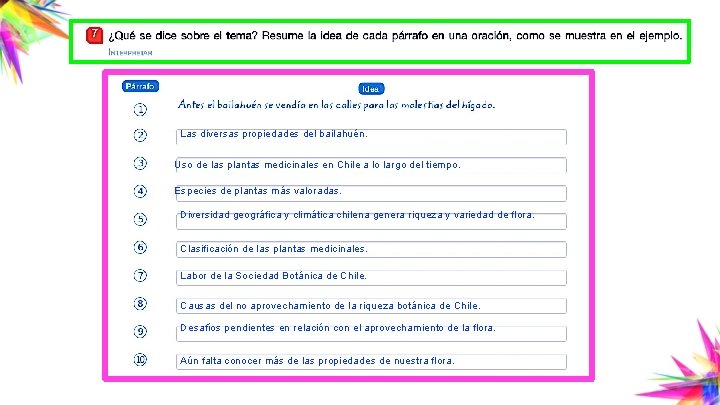 Las diversas propiedades del bailahuén. Uso de las plantas medicinales en Chile a lo