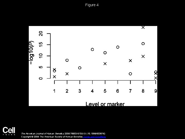 Figure 4 The American Journal of Human Genetics 2006 78903 -913 DOI: (10. 1086/503876)
