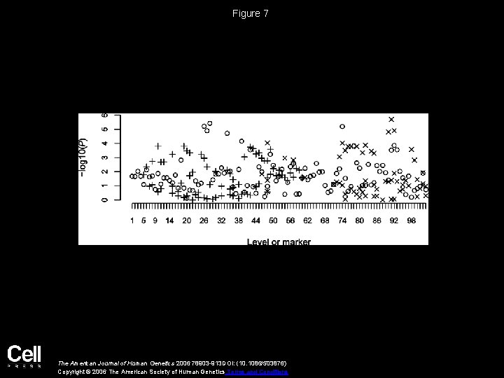 Figure 7 The American Journal of Human Genetics 2006 78903 -913 DOI: (10. 1086/503876)