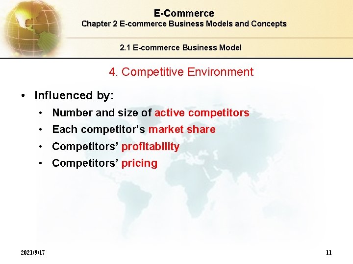 E-Commerce Chapter 2 E-commerce Business Models and Concepts 2. 1 E-commerce Business Model 4.