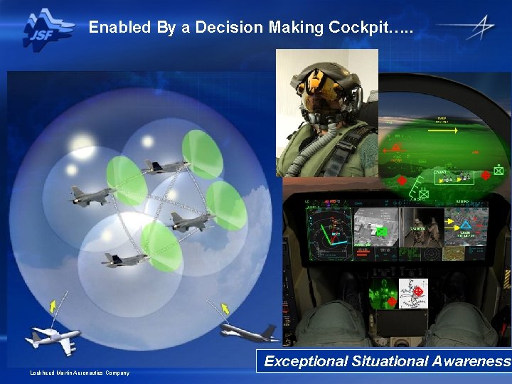 Enabled By a Decision Making Cockpit…. . Exceptional Situational Awareness Lockheed Martin Aeronautics Company Enabled By a Decision Making Cockpit…. . Exceptional Situational Awareness Lockheed Martin Aeronautics Company
