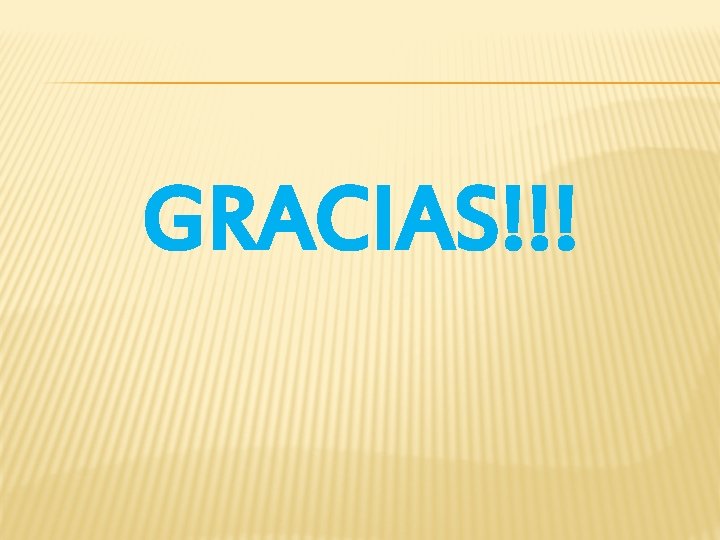 GRACIAS!!! 