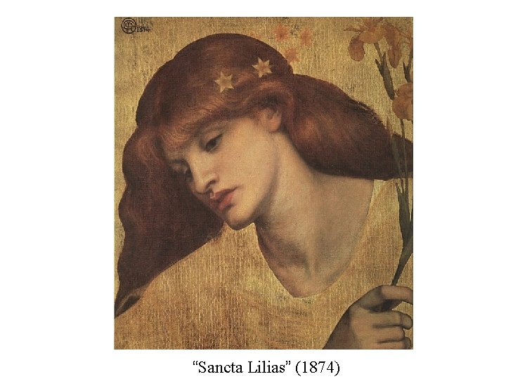“Sancta Lilias” (1874) 