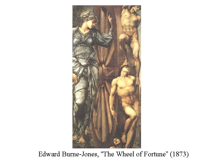 Edward Burne-Jones, “The Wheel of Fortune” (1873) 