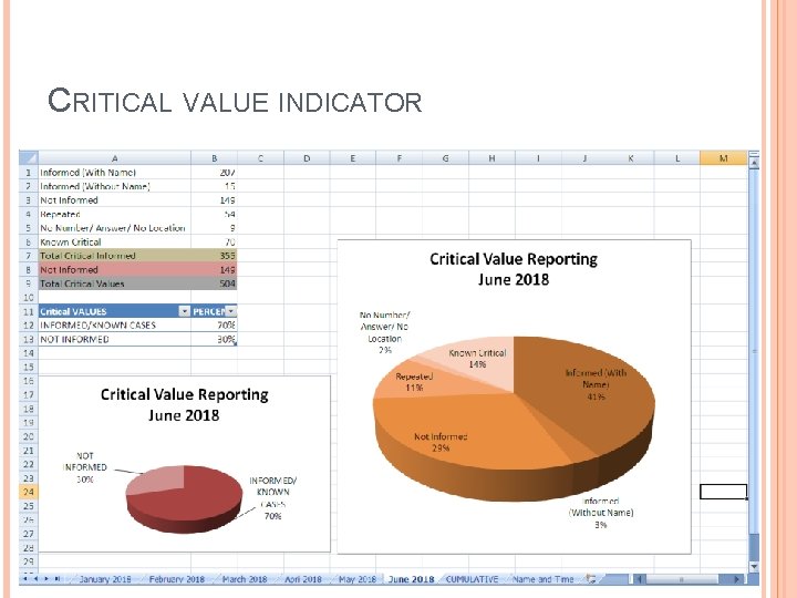 CRITICAL VALUE INDICATOR 