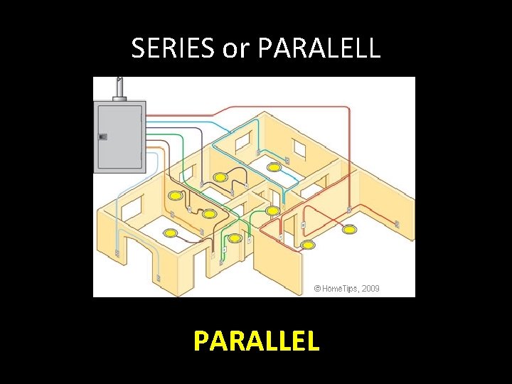 SERIES or PARALELL PARALLEL 