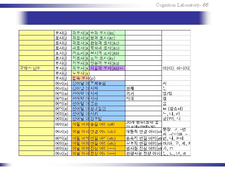 Cognition Laboratory- 66 