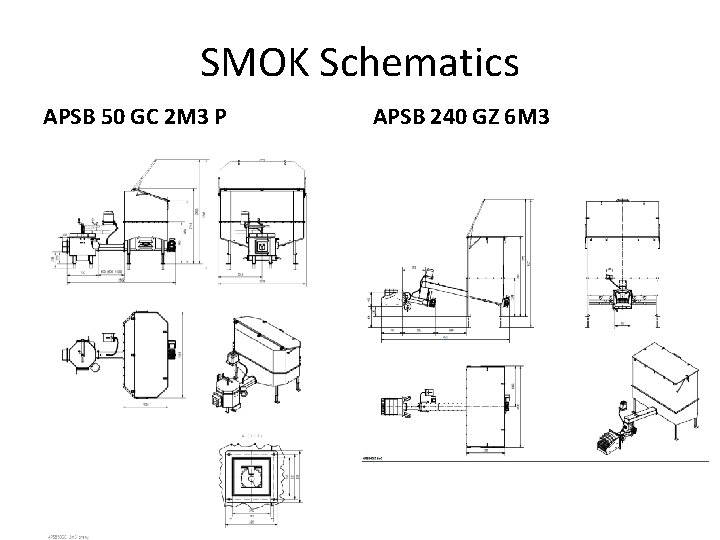 SMOK Schematics APSB 50 GC 2 M 3 P APSB 240 GZ 6 M