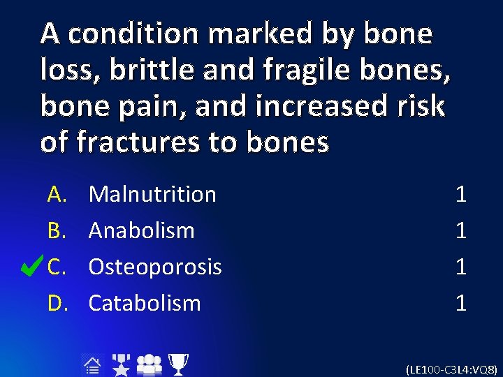 A condition marked by bone loss, brittle and fragile bones, bone pain, and increased