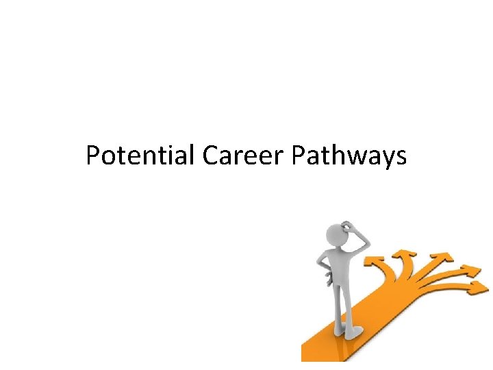 Potential Career Pathways 