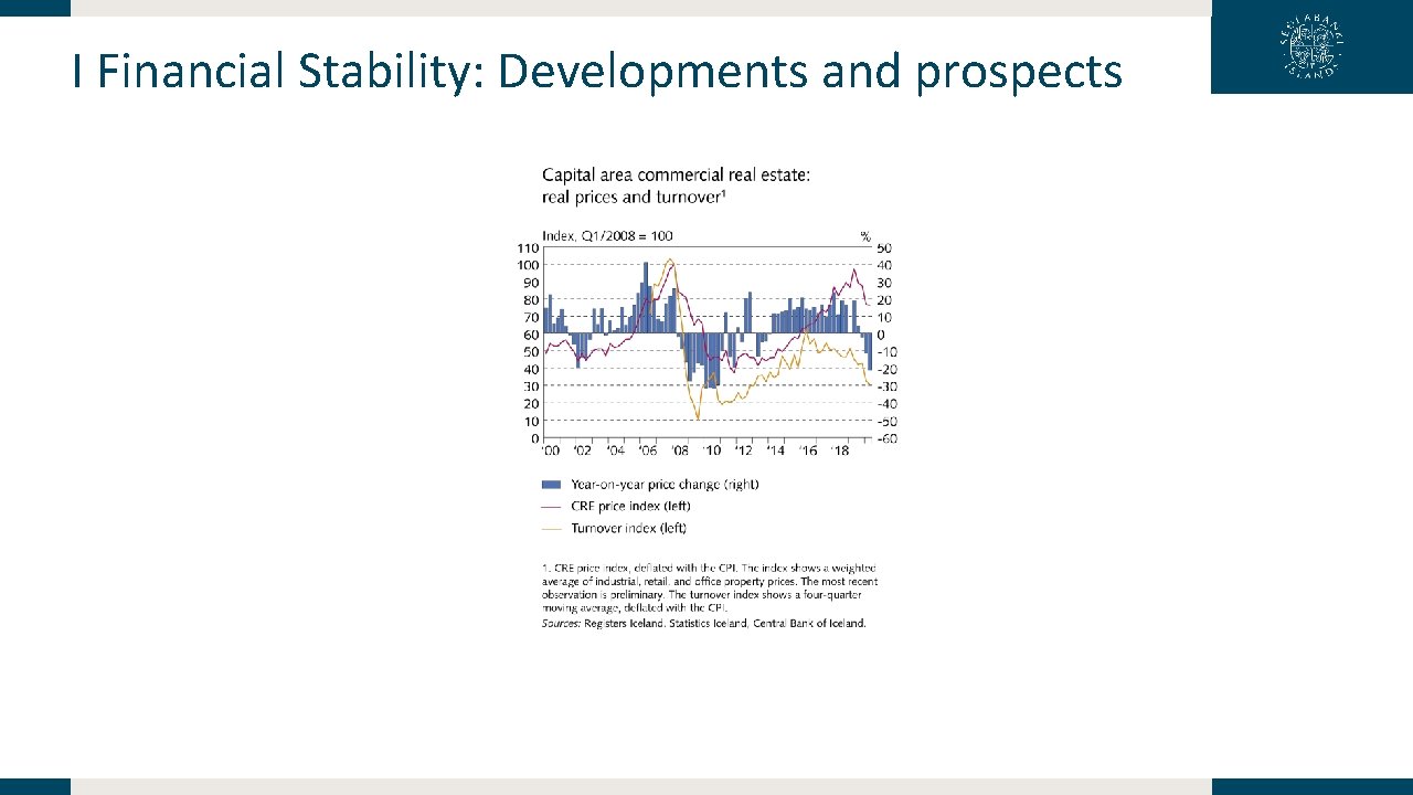 I Financial Stability: Developments and prospects 