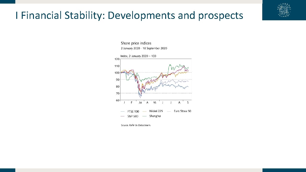 I Financial Stability: Developments and prospects 