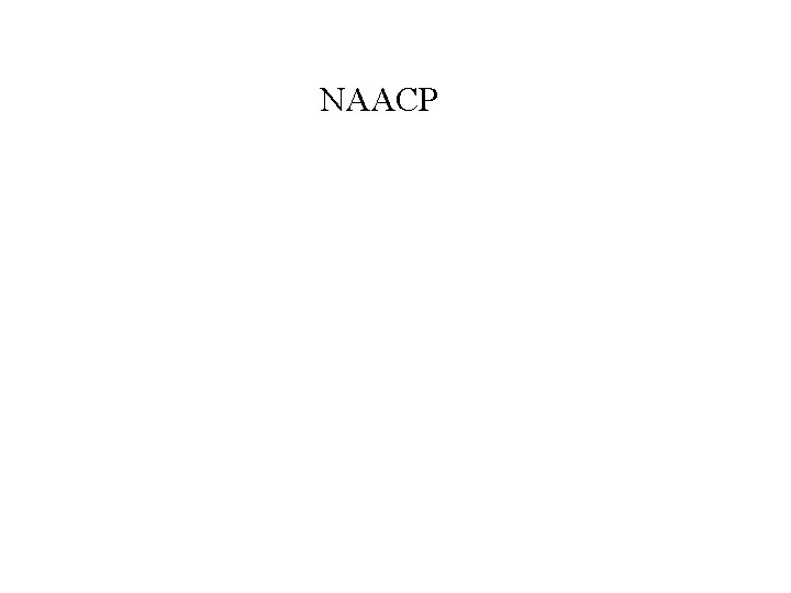 NAACP 