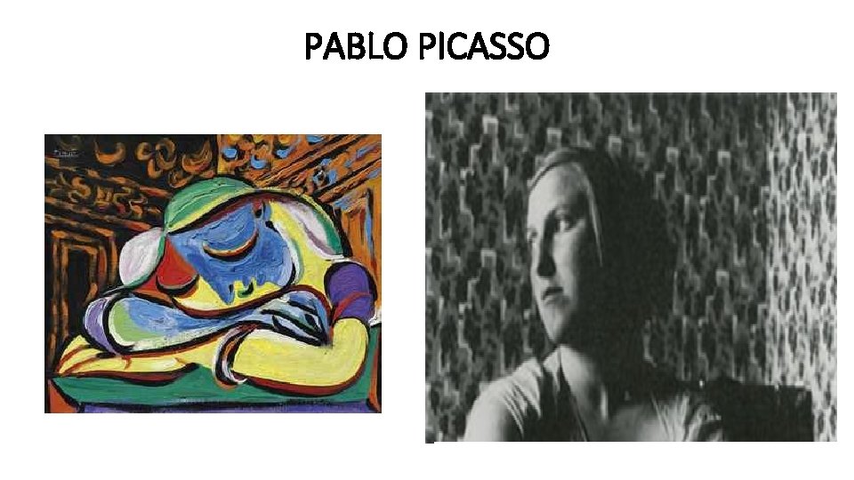 PABLO PICASSO PABLO PICASSO