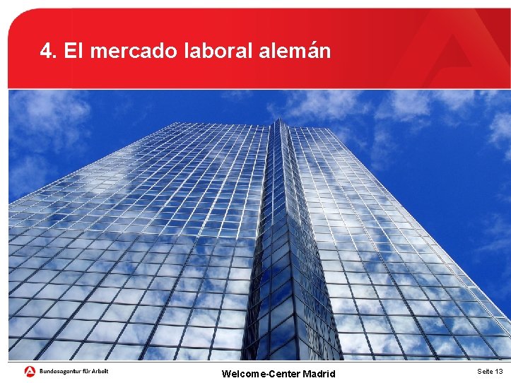 4. El mercado laboral alemán Welcome-Center Madrid Seite 13 