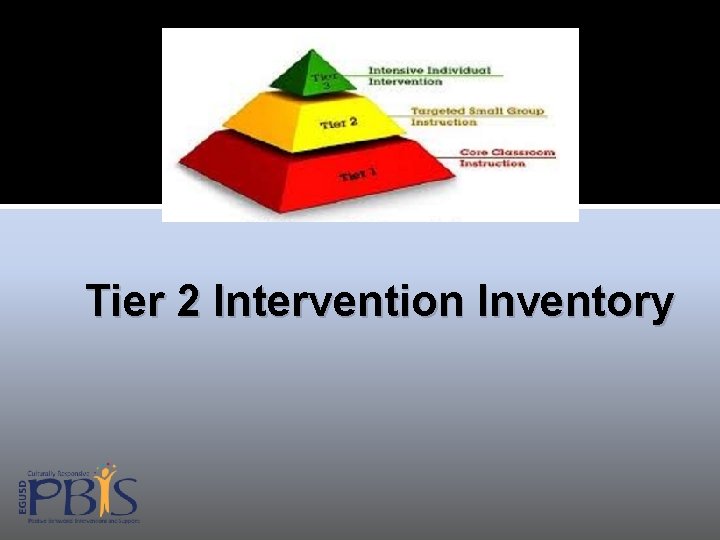 Tier 2 Intervention Inventory 