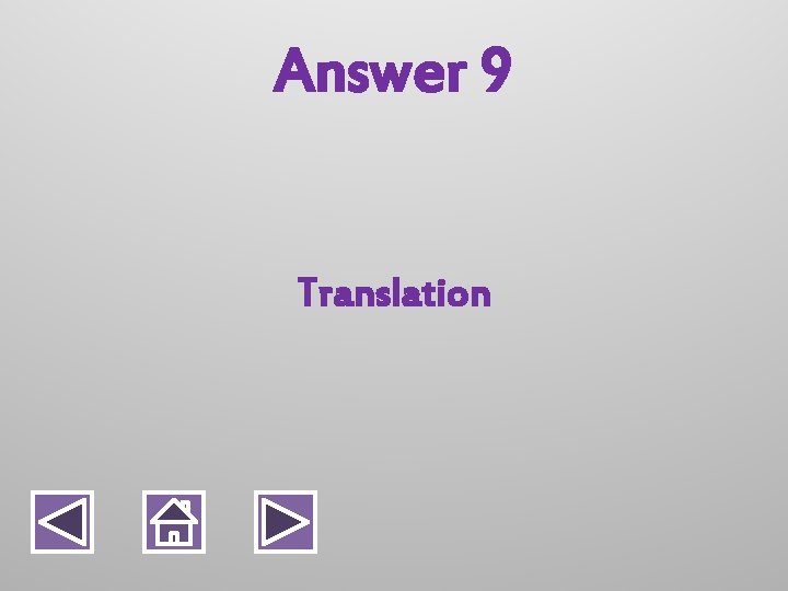 Answer 9 Translation 