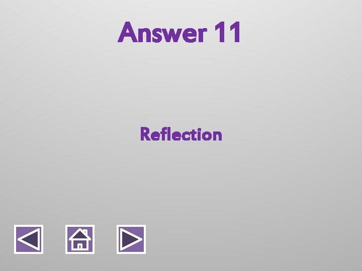 Answer 11 Reflection 