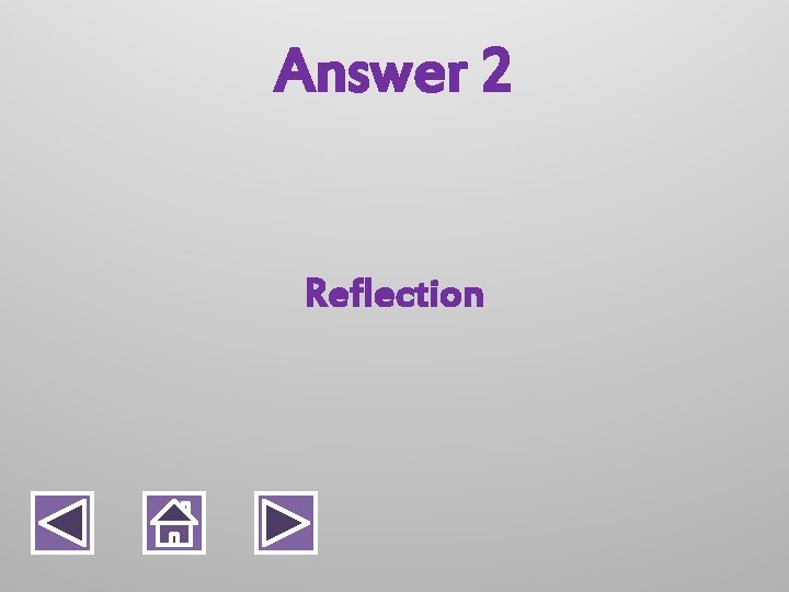 Answer 2 Reflection 
