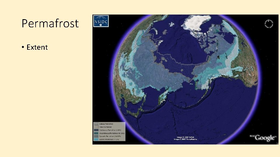 Permafrost • Extent 
