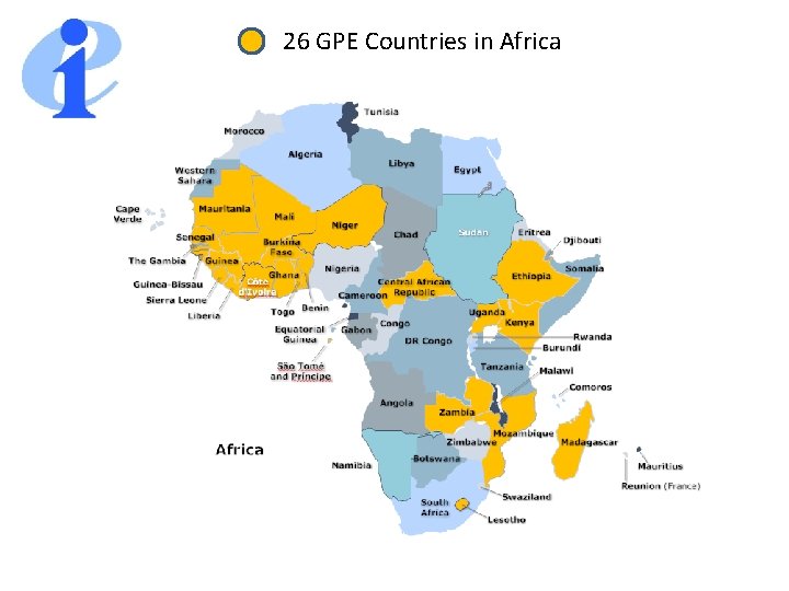 26 GPE Countries in Africa 