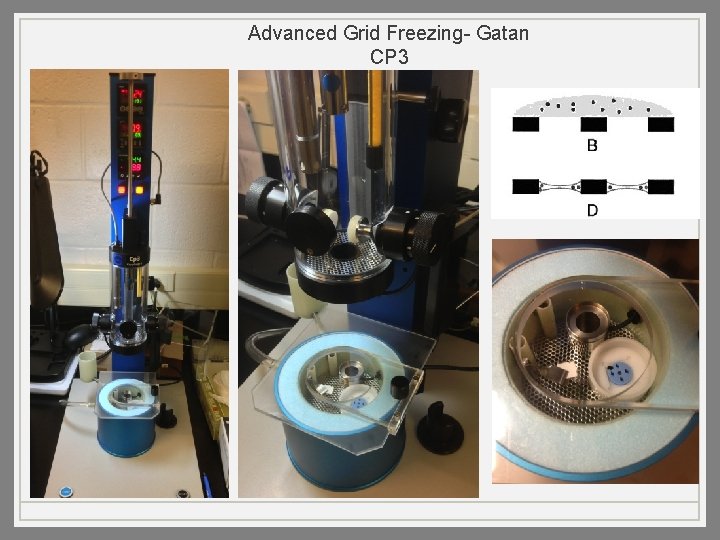 Advanced Grid Freezing- Gatan CP 3 