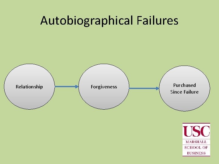 Autobiographical Failures Relationship Forgiveness Purchased Since Failure 